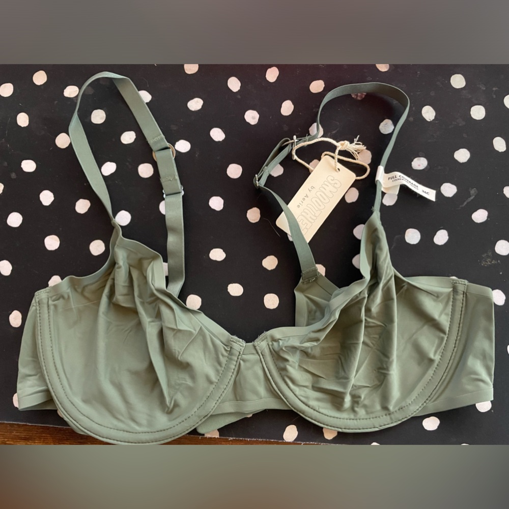 Olive Green Underwire Bra - NWOT